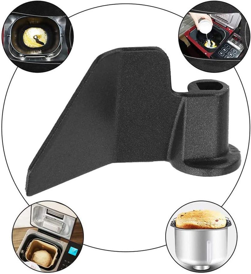 Lelukee Breadmaker Paddle,Bread Maker Blade Made of Non‑Stick Coating + Carbon Steel Material,Replacement Parts for Breadmaker Machine - Image 3